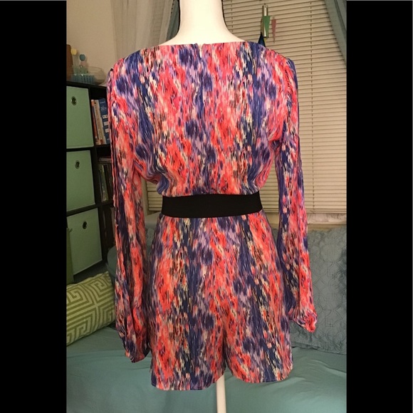 🇦🇷 Art & Co Pink neon romper open sleeves M - Picture 4 of 6